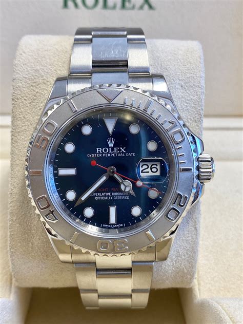 rolex platinum blue face|blue face rolex price.